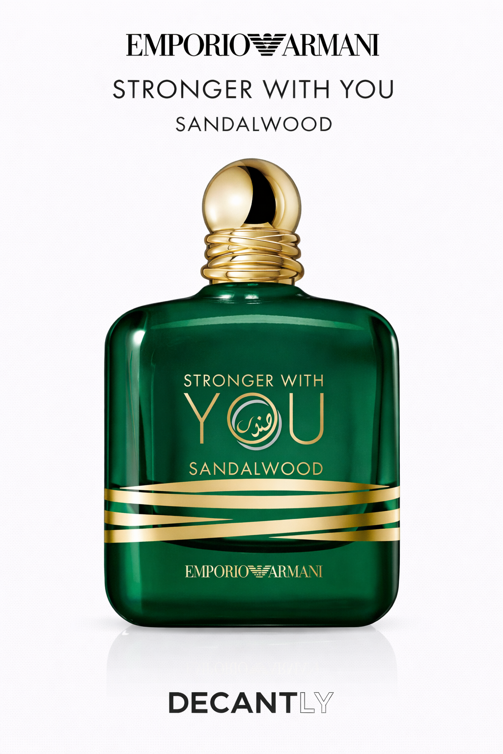 EMPORIO ARMANI STRONGER WITH YOU SANDALWOOD — 10ml