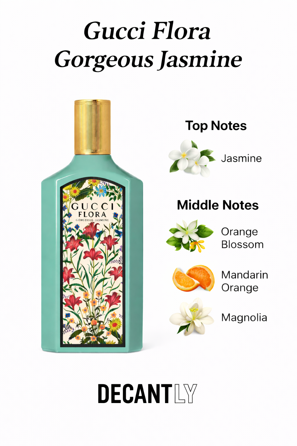 GUCCI FLORA GORGEOUS JASMINE — 10ml