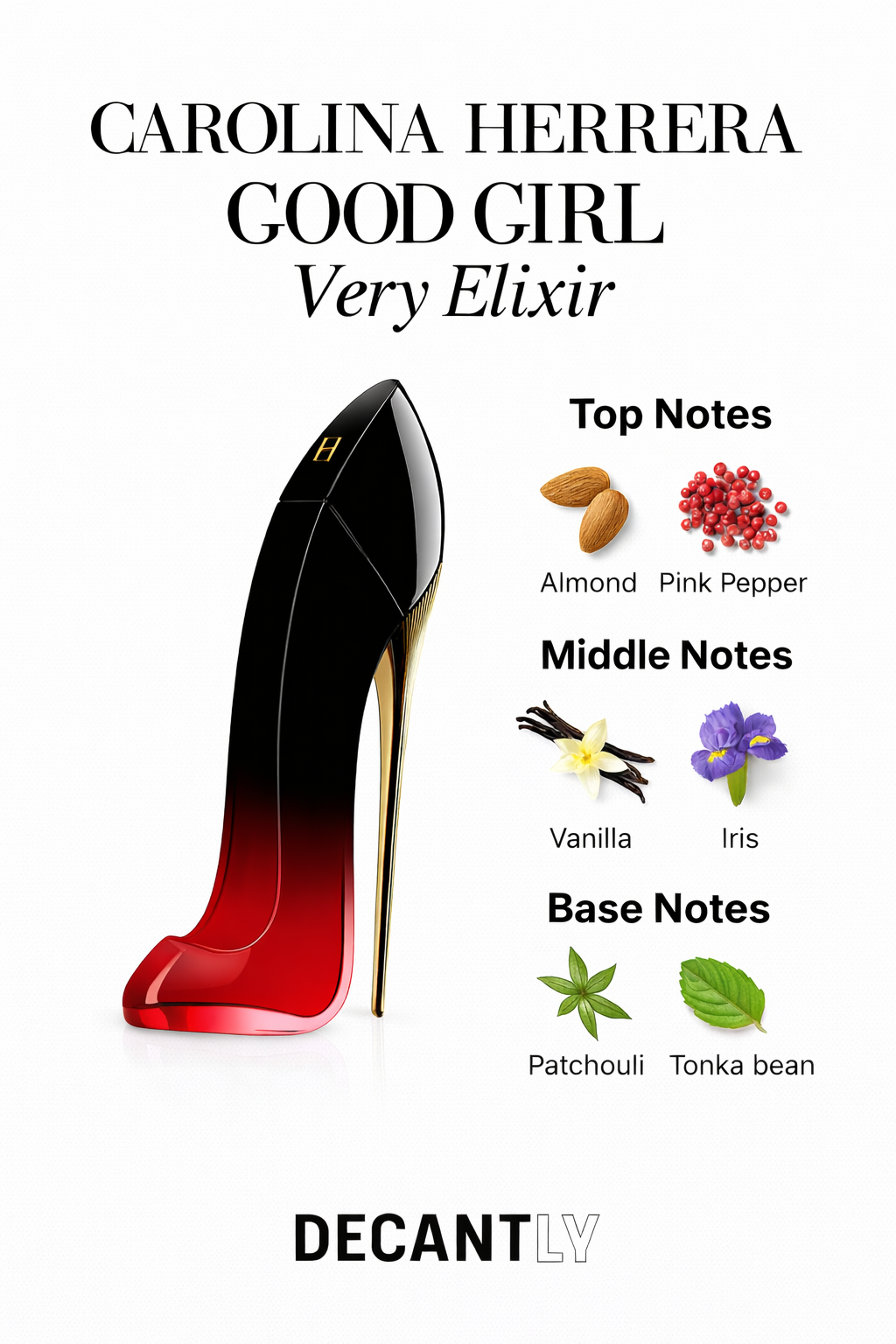 CAROLINA HERRERA GOOD GIRL VERY ELIXIR — 10ml